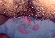 big clit pulsing in homemade teasing video