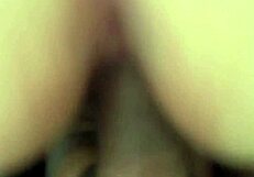 eating her pussy until she twitches then he pulls her dress