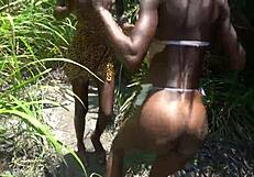 Chiefs son fucked tribal girl on tree