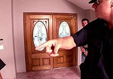 Hannah Gets Dominated Chained And Fed Cum In Garage