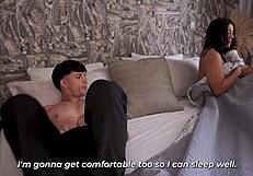 milf shares bed with jackson big cock