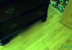 babe reveals tight pussy on stranger cock for husband