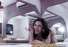 Sabrina Suzuki Shows Off Big Cock
