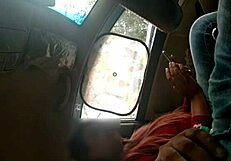 Nri girl masterbate to her boyfriend in car