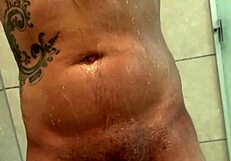 fuddyduddy88 shower with monster cock