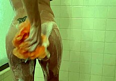 rise and shine in the shower and cum for a fresh start
