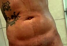 fuddyduddy88 shower with monster cock