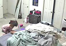 Milf Caught Riding Dildo