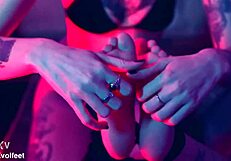 Small Feet Tickling Leads To Full Submission