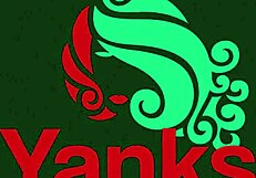 Yanks vi is delicious in orange with glasses and vibrator