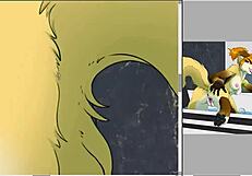 Furry girl bathtub timelapse snaketeeth12