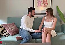 lavish shemale seduces stud into deep rough analpounding