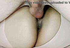 Arab gets hard anal creampie at home