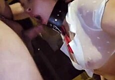me trague el agua como una perra amo pongame el collar senor