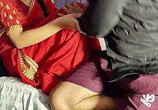 Newly married desi bhabhi teaches devar sex