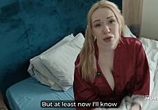 step mom moves close then they share a quiet moment