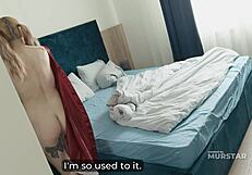 step mom moves close then they share a quiet moment