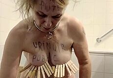 2026 07 06 esclave f urinoir public pinces et humiliations
