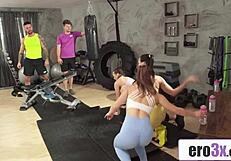 Gym Workout Turns Into Wild Pussy Buffet