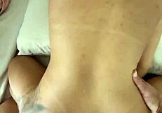 Brazilian hotwife tries first anal