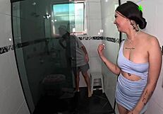 Pamela urach settles fight with shower sex