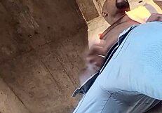Worker Films Himself Masturbating At Construction Site