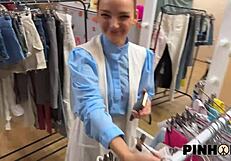 i fucked russian teen girlfriend ass in fitting room