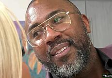 big boobs shemale brittney kade pleases her black sugardaddy