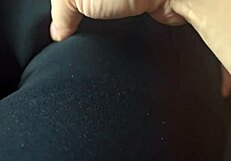 Roommate fingers and fucks my tight wet pussy