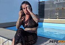Divorced milf meets young guy