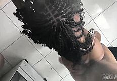 Young Black Girl Cleans Naked And Gets Ass Fucked Hard By Client