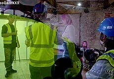 fit for rent with group action and creampie
