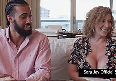 Cock rider sara jay loves moaning for good fuck sesh from james angel