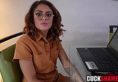 hotwife fucks bbc to help out cuck hubby