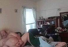 Masterbation nocum with small cock solo