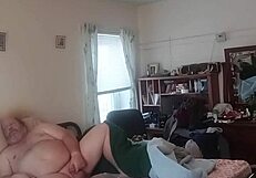 Masterbation nocum with small cock solo