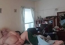 Masterbation nocum with small cock solo