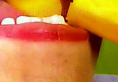 Chew and swallow vore food chewing carrot bite