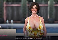 Affexon 2 Cosplay Striptease With Big Tits