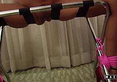 Mimi Gags On Maxine Xs Strap On