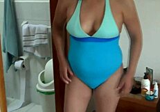I return from the beach excited and masturbate stepson records me and asks me to urinate