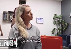 Mofos - kinky babe krissy knight risks getting caught during a very wild and quiet dorm hookup