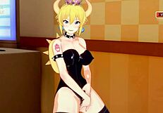 cosplay gothic fuck her self and got orgasm with squirt