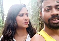Antim bangs hard in jungle pov before photoshoot