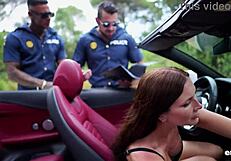 busted two cops pound my tight pussy