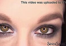 Sinn Sage Shows Her Beautiful Hazel Eyes Up Close