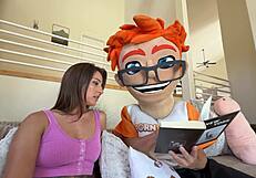 sadie schafer gave the best blowjob handjob and footjob before doggystyle