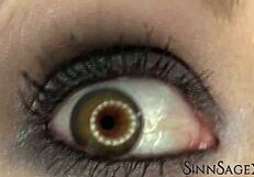 Sinn Sage Shows Her Beautiful Hazel Eyes Up Close