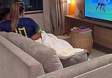 friend called me to watch game and fucked his wife