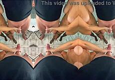 bdsm handjob gilf cumshot scene